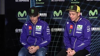 Valentino Rossi: "Maverick me ha impresionado mucho ya desde el primer día"
