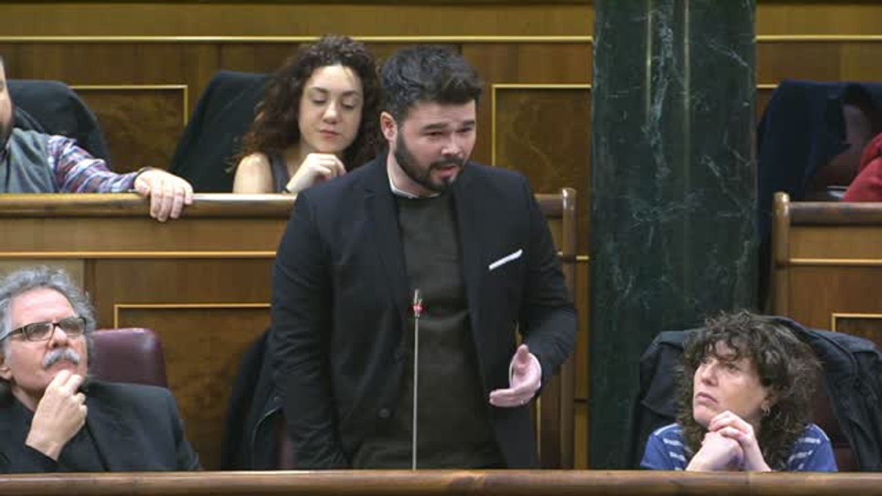 Rajoy a Rufián: "En política no hay absurdo imposible"