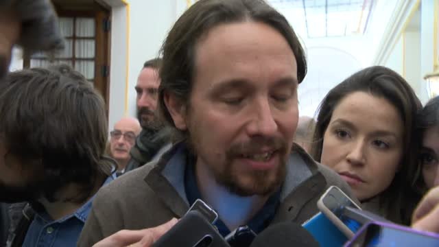 Iglesias sobre su discusión con Errejón en el escaño: No somos holandeses, somos españoles