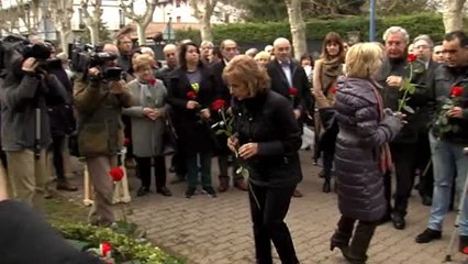 Bildu, en el homenaje a Buesa en Vitoria