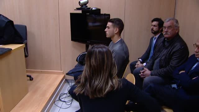 Lucas Hernández admite que en la discusión con su exnovia ambos forcejearon