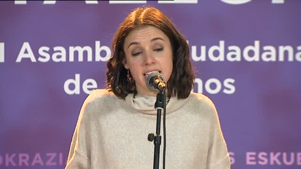 Irene Montero: "Errejón debe seguir jugando un papel fundamental en Podemos"