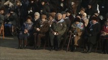Conmemoración del 72 aniversario de la liberación del campo de concentración de Auschwitz por el Ejército Soviético