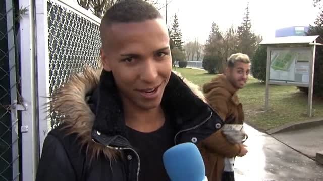 Los jugadores del Alavés felices después de ganar la semifinal de Copa del Rey