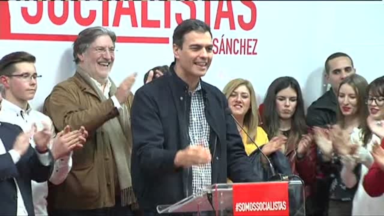 Sánchez: "Con los votos socialistas no se van a hacer políticas de derechas"