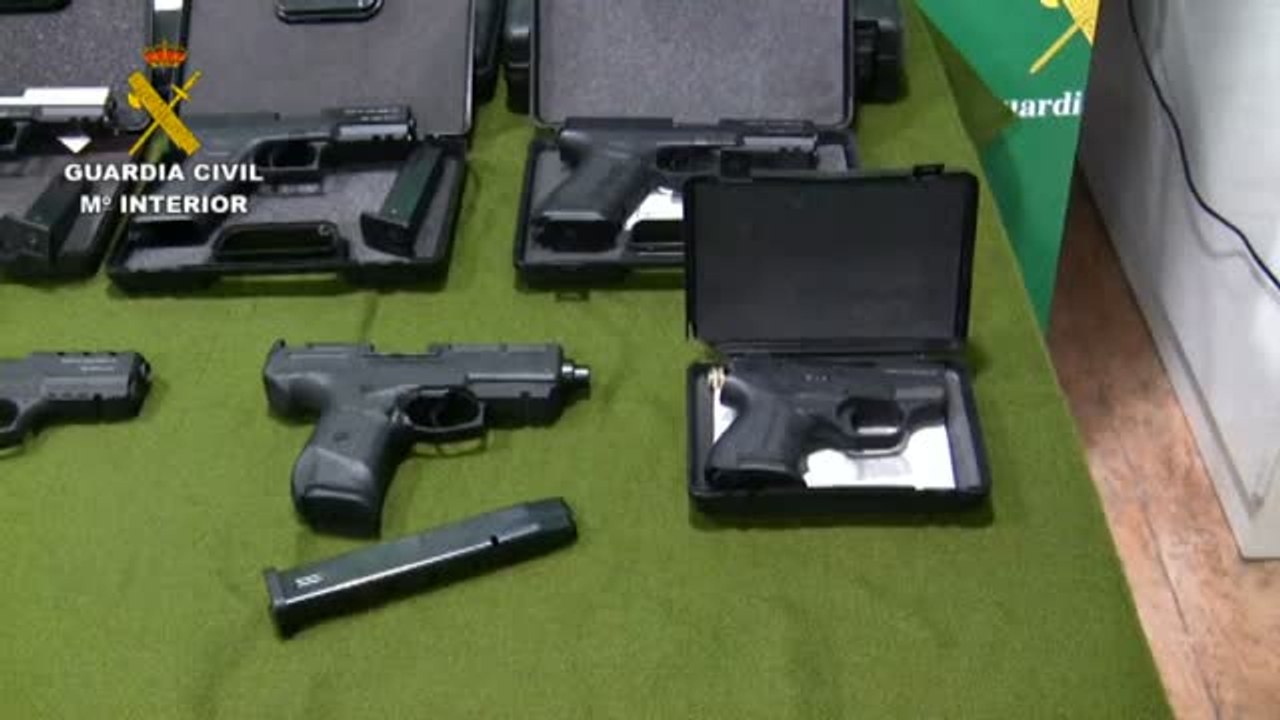 Detenidas 245 personas en una operación a nivel europeo contra el tráfico de armas