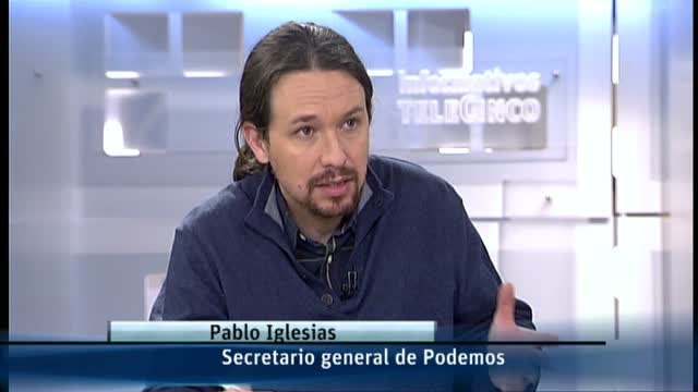 Iglesias: Es escandaloso que el Partido Popular esté gobernando en este país