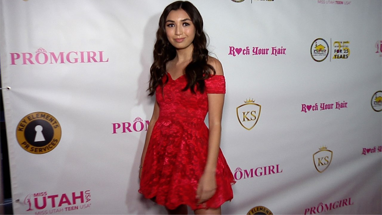 Kelsey Leon "Kaylyn Slevin's Sneaker Ball" Red Carpet