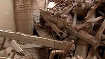 Destruido el tejado de una Iglesia del siglo XVI en Burgos por las rachas de viento