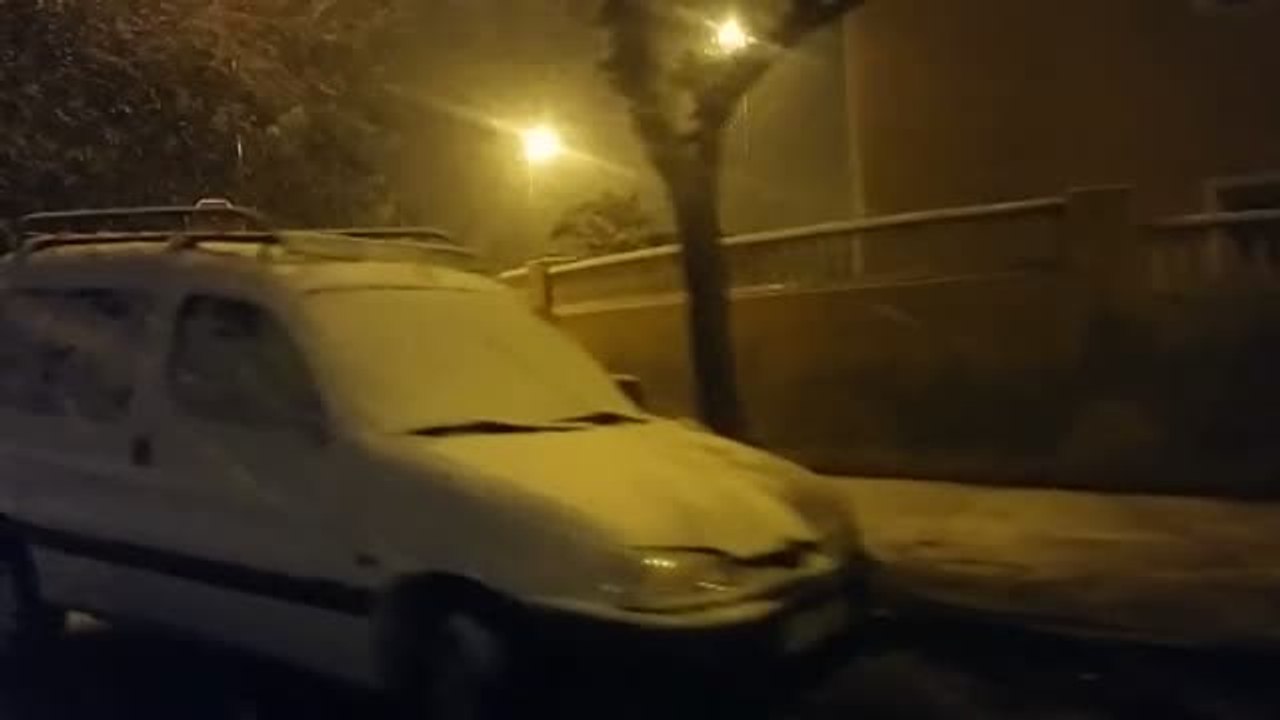 Nieva en Denia (Alicante) por primera vez desde 1983
