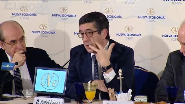Patxi López: Las circunstancias del PSOE necesitan un secretario general a tiempo completo