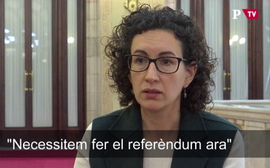 Entrevista Marta Rovira - referèndum