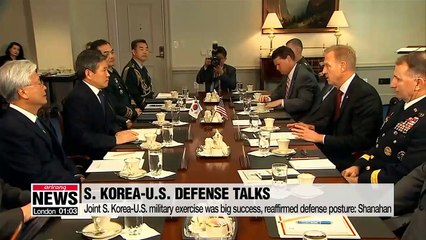 Video herunterladen: Joint S. Korea-U.S. military exercise was big success, reaffirmed defense posture: Shanahan