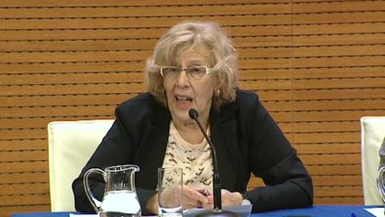 Carmena sobre Errejón como su sucesor: "Cuando surja el momento, será la cuestión"