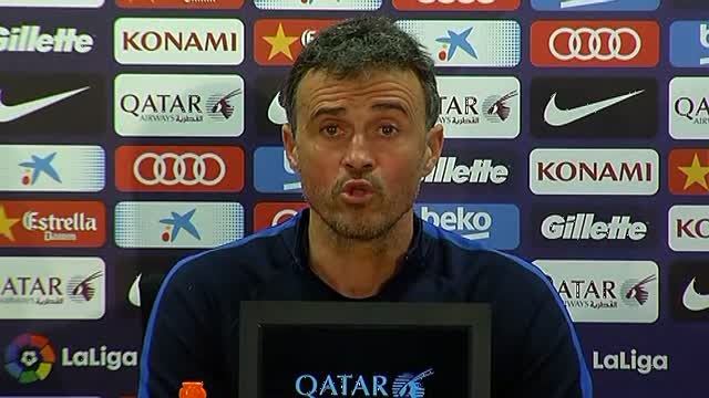 Luis Enrique: Primero hay campañas contra mis jugadores y luego que si reciben muchas tarjetas
