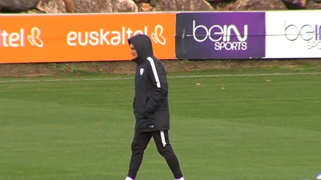 El Athletic entrena por última vez antes de visitar al Leganés