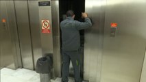 Rivera y Arrimadas 'atrapados' en el ascensor del Congreso