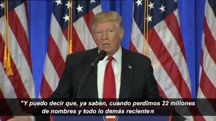 Trump reconoce por primera vez que Rusia pirateó los correos de Hillary Clinton