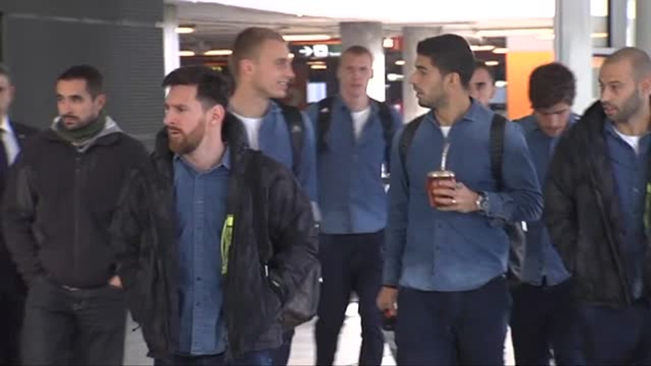 El Barça pone rumbo a Madrid