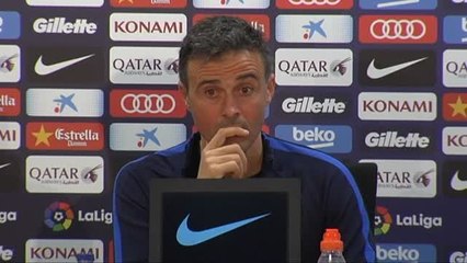 Luis Enrique: "El nivel de Neymar está por encima de los goles"