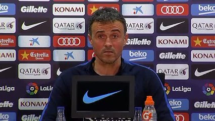 Luis Enrique no cree que la Liga esté condicionada por los árbitros: "habrá un justo campeón"