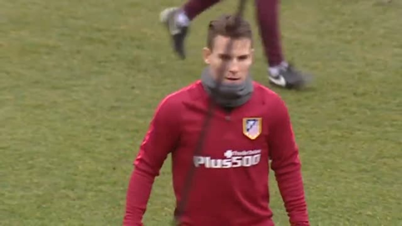 El Atlético comienza a preparar su partido de Copa ante el Barça