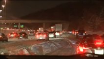 Caos en las carreteras de Ohio