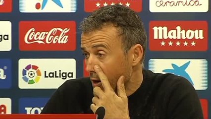 Luis Enrique: "La única forma que tendremos de pelear por esta Liga es empezar a ganar rápidamente"
