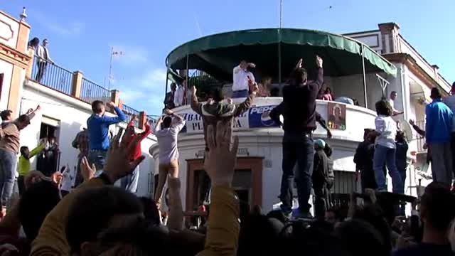 Jamones en agradecimiento a San Antonio Abad