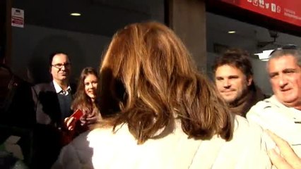 Susana Díaz da la bienvenida a la candidatura de Pedro Sánchez