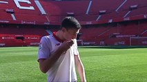 Lenglet, nuevo jugador del Sevilla, ficha por cuatro temporadas