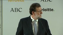 Rajoy hace 'oídos sordos' a las preguntas sobre Aznar