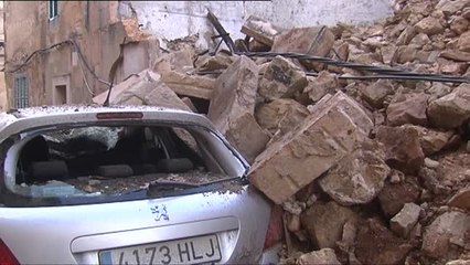 Gran parte de las cosechas se han perdido a causa del temporal en Mallorca