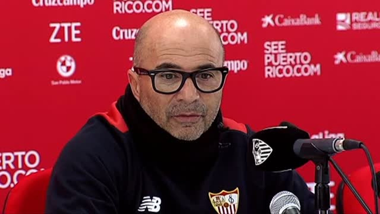 Sampaoli: "Tengo contrato en el Sevilla por dos años, estoy muy bien aquí"