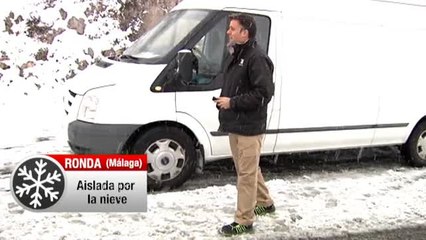 La nieve también llega a Andalucía oriental