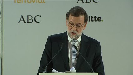 Rajoy: "La sociedad española no se ha dejado cautivar por cantos de sirena de demagogos o extremistas"