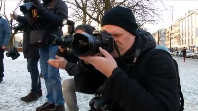 Protesta animalista en el arranque de la Semana de la Moda de Berlín