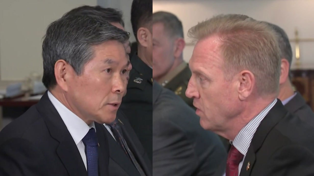 한미 국방장관회담 개최...연합훈련·전작권 전환 협의 / YTN