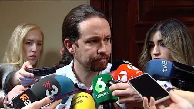 Iglesias preguntará a Cospedal si le constaba que se pagara con dinero B del PP la defensa de implicados en el juicio del Yak42