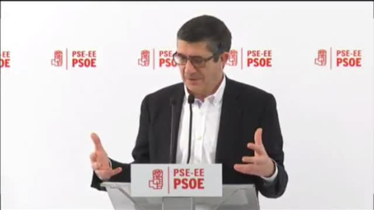 Patxi López: "Nadie por sí solo va a poder reconstruir el PSOE"
