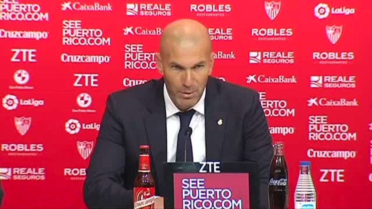 Zidane: "Nos han faltado cinco minutos para poder cerrar el partido"