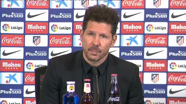 Simeone: Lo más importante son los resultados, mira quién gana el Balón de Oro