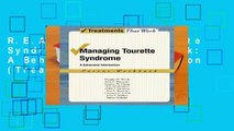 R.E.A.D Managing Tourette Syndrome Parent Workbook: A Behavioral Intervention (Treatments That