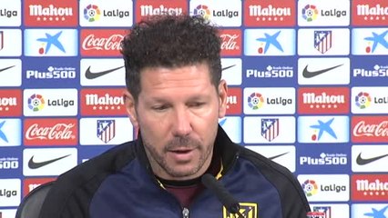 Simeone: "Cinco minutos de Tiago en el campo, son muy importantes para el equipo"