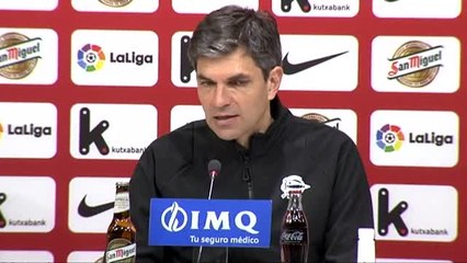 Pellegrino, "satisfecho" con el empate del Alavés con el Athletic