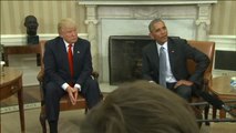 Obama y Trump, enfrentados en plena transición presidencial.