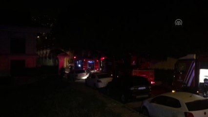 İstanbul'un Üsküdar ilçesinde yangın