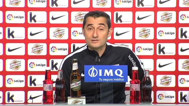 Valverde: Me encantaría que los jugadores del Barça vinieran desenchufados