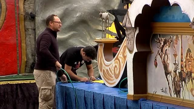 20 años creando carrozas para las cabalgatas de Reyes