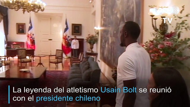 Usain Bolt se reúne con Piñera y es invitado a la COP25 en Chile